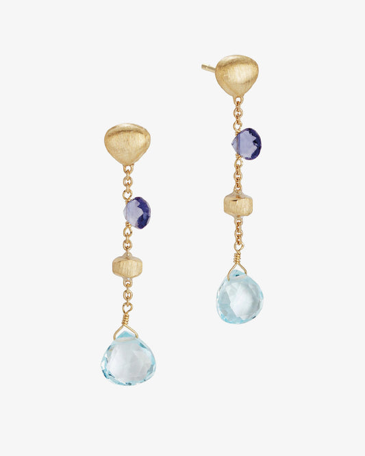 Marco Bicego Paradise Collection Mixed Gemstone Earrings