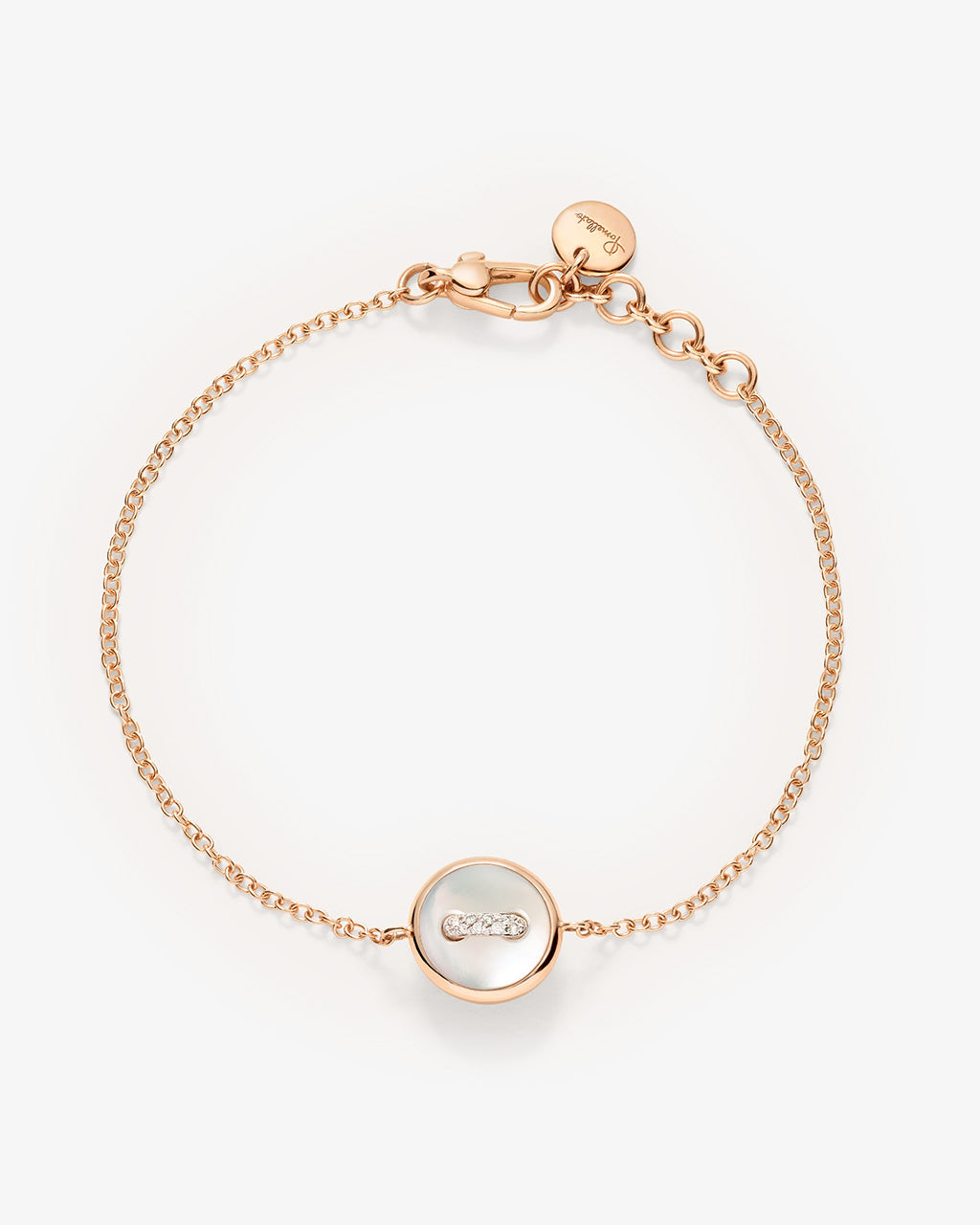 Pomellato Pom Pom Dot Mother of Pearl and Diamond Bracelet