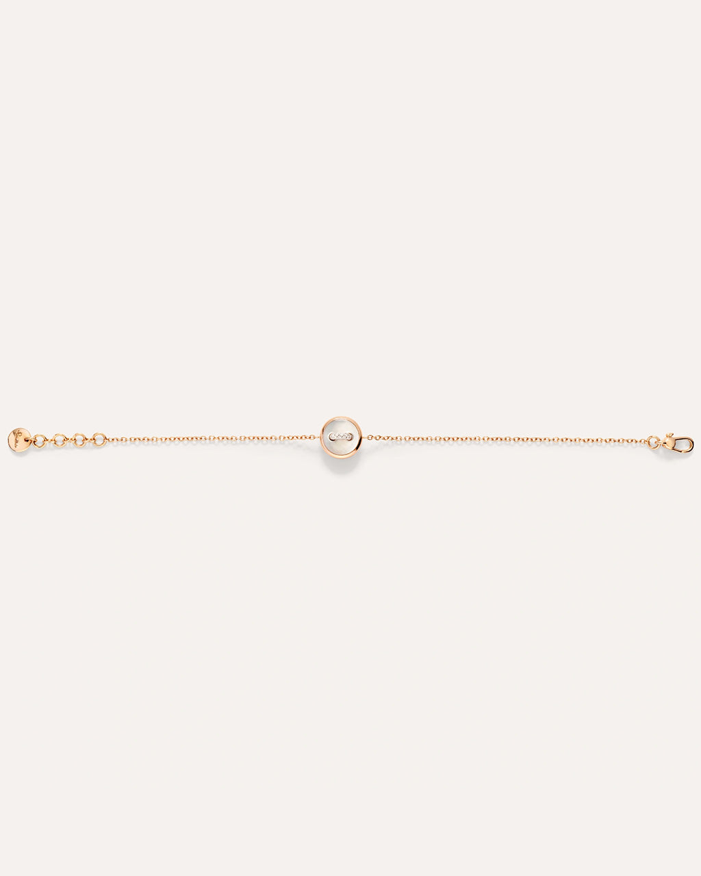 Pomellato Pom Pom Dot Mother of Pearl and Diamond Bracelet