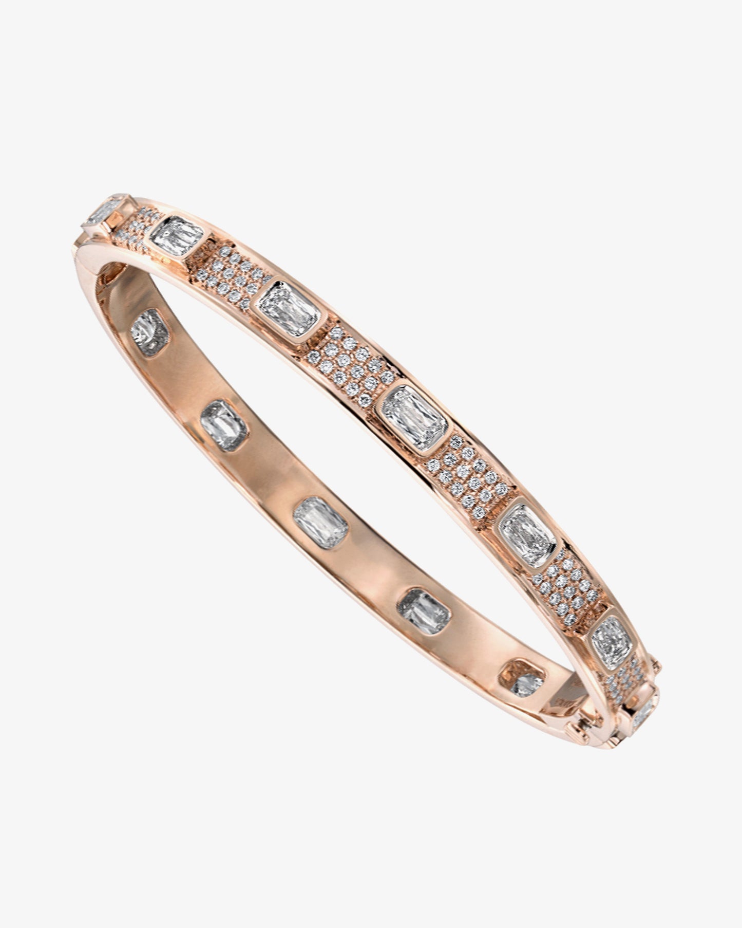 ASHOKA® Rose Gold Diamond Bangle