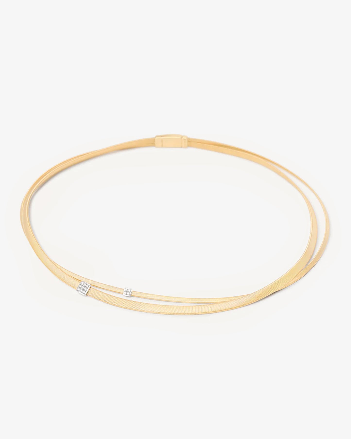 Marco Bicego MASAI Two-Strand Diamond Necklace