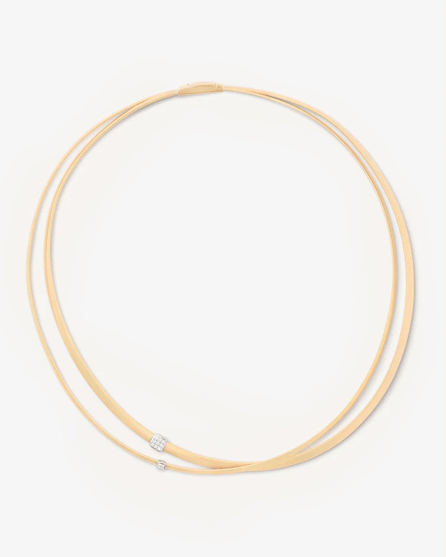 Marco Bicego MASAI Two-Strand Diamond Necklace