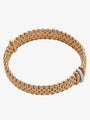 Fope 'Panorama' Flex'it Bracelet with Pave Diamonds in Rose Gold