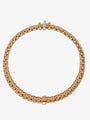 Fope 'Panorama' Flex'it Bracelet with Pave Diamonds in Rose Gold