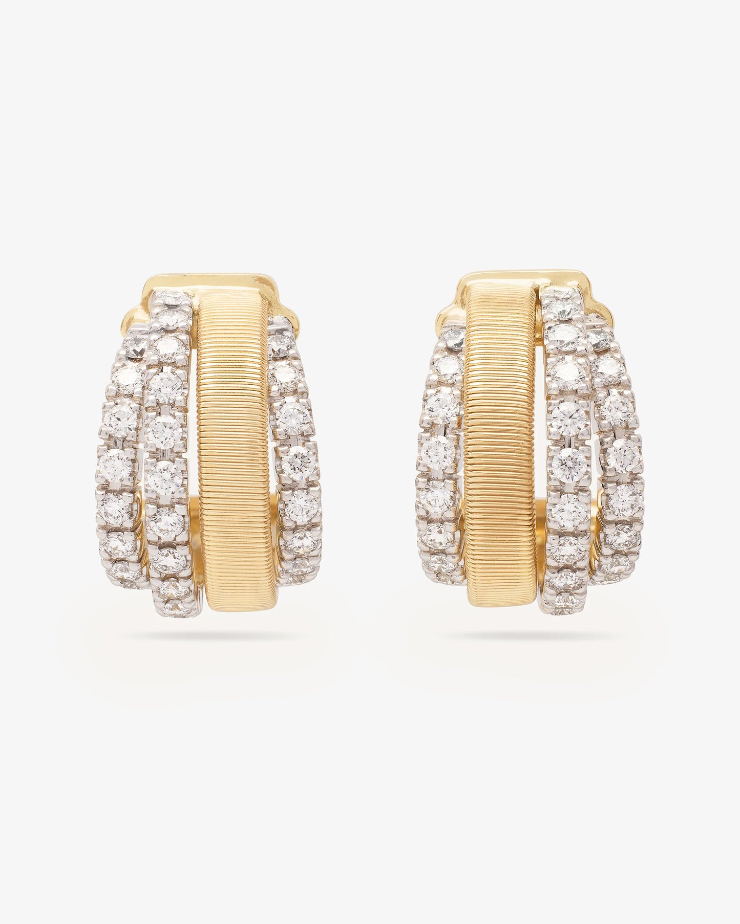 Marco Bicego MASAI Diamond Huggie Earrings