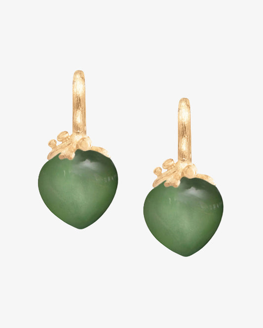 Ole Lynggaard Dew Drop Serpentine Earrings Large