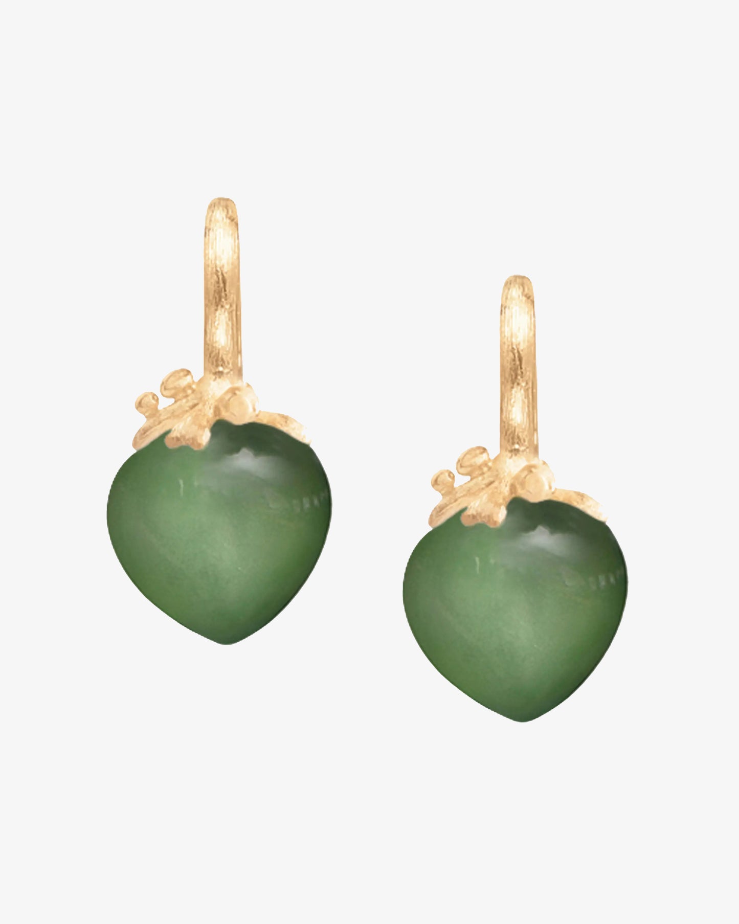 Ole Lynggaard Dew Drop Serpentine Earrings Large