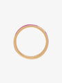 Leo Wittwer Violet Enamel Ring