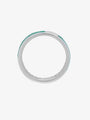 Leo Wittwer Green Enamel Ring