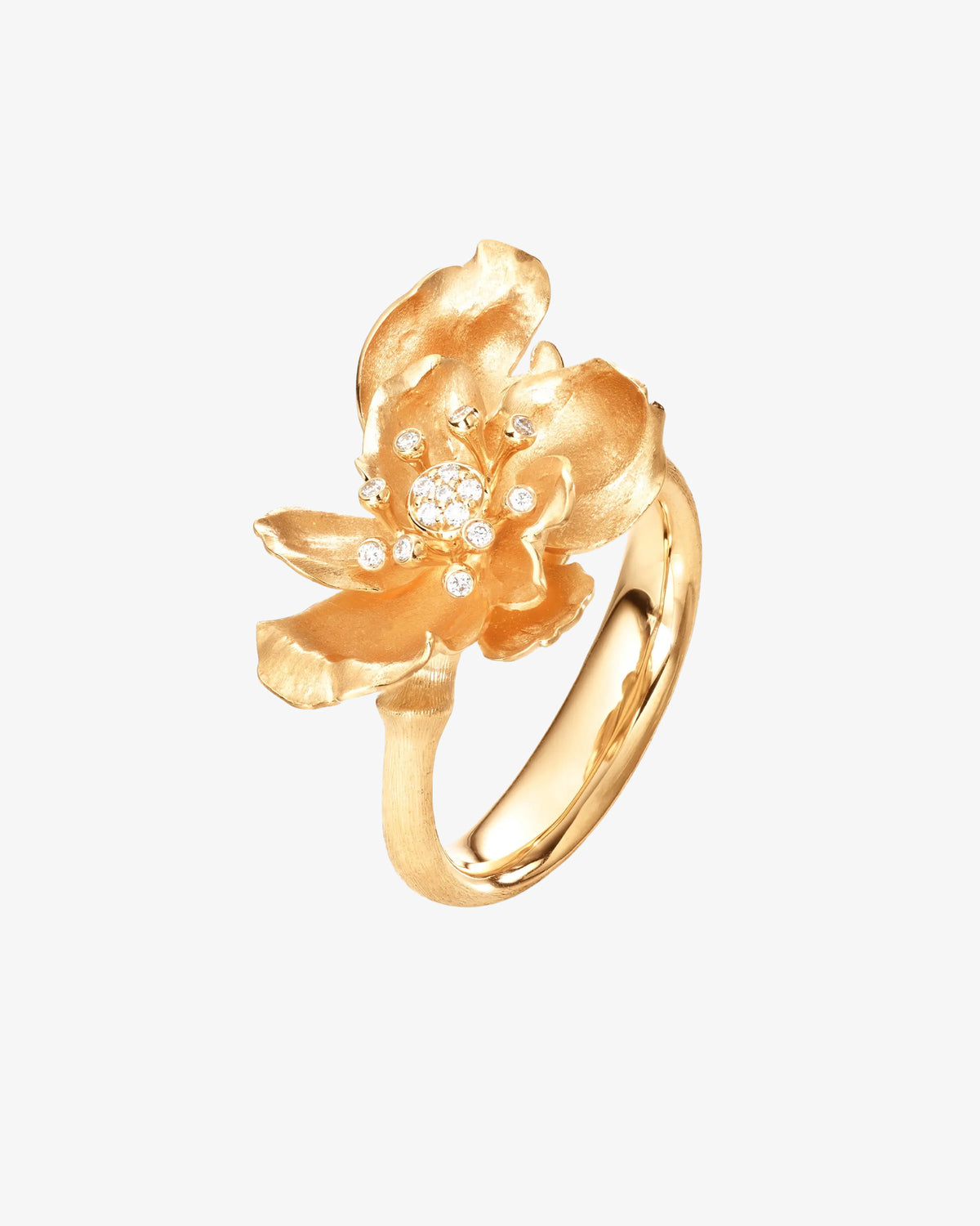 Ole Lynggaard Wild Rose Ring Small