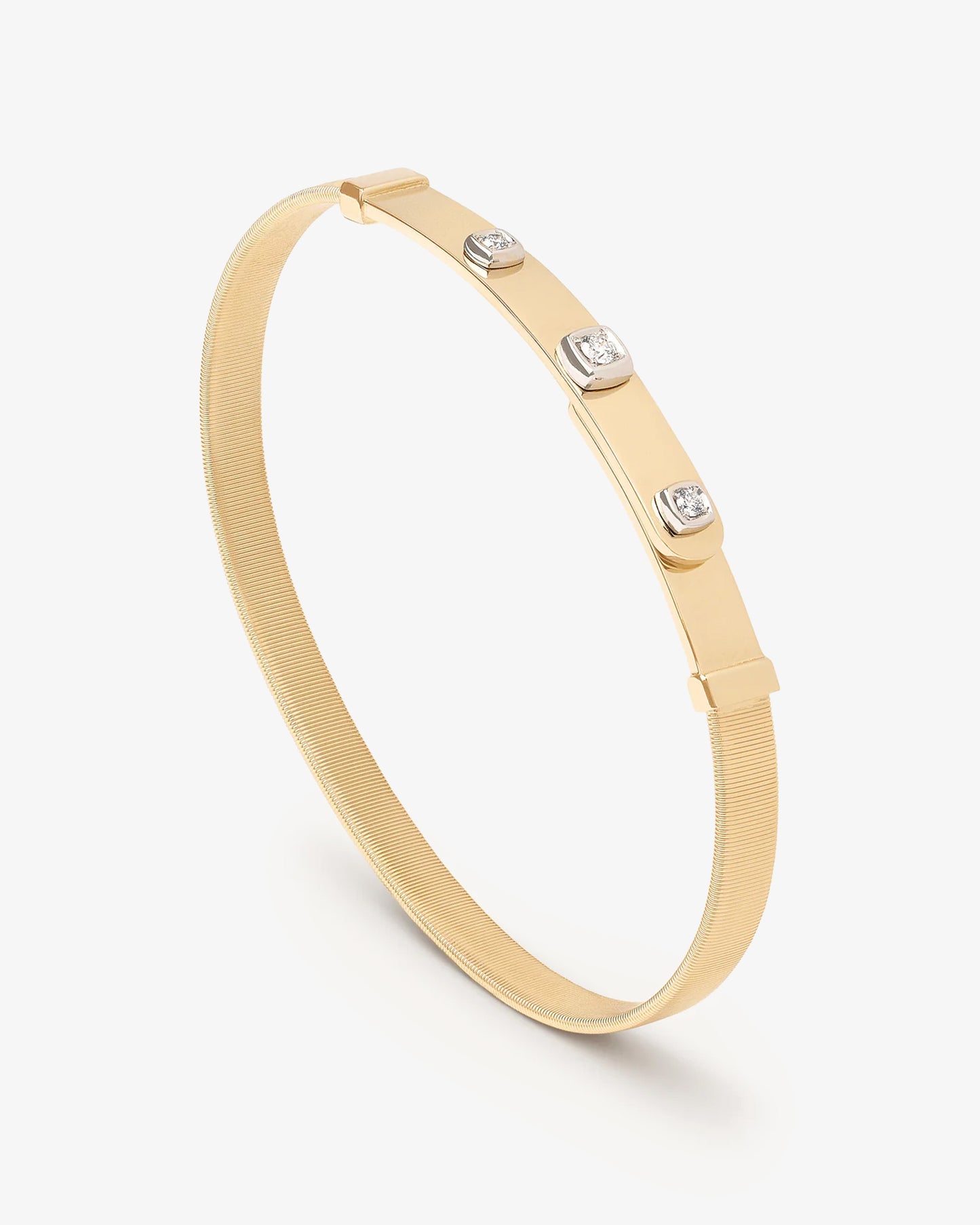 Marco Bicego MASAI Diamond Coil Bangle