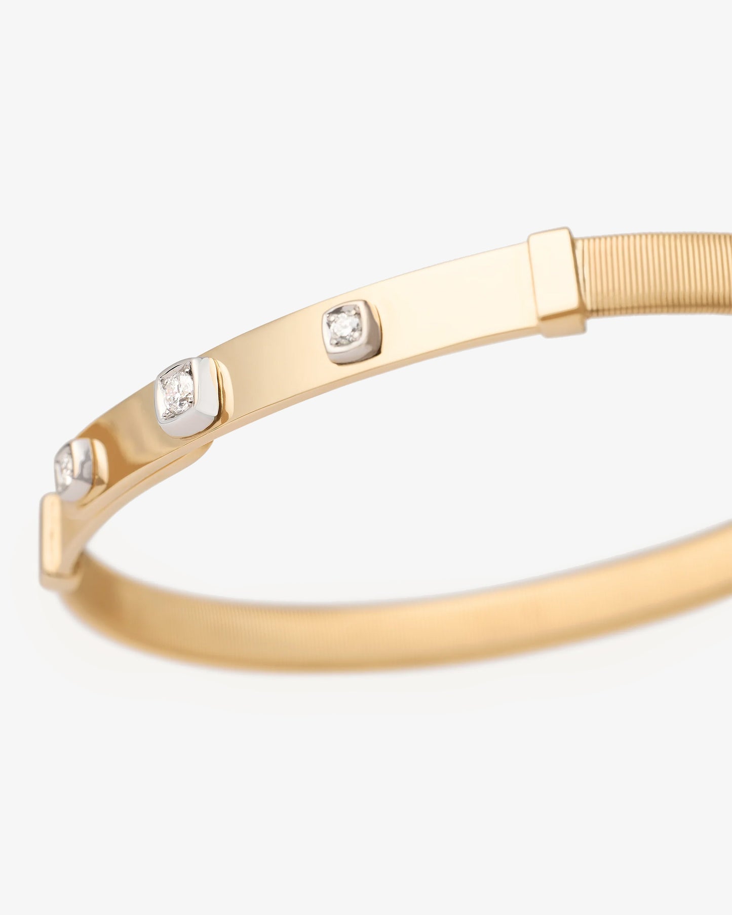 Marco Bicego MASAI Diamond Coil Bangle