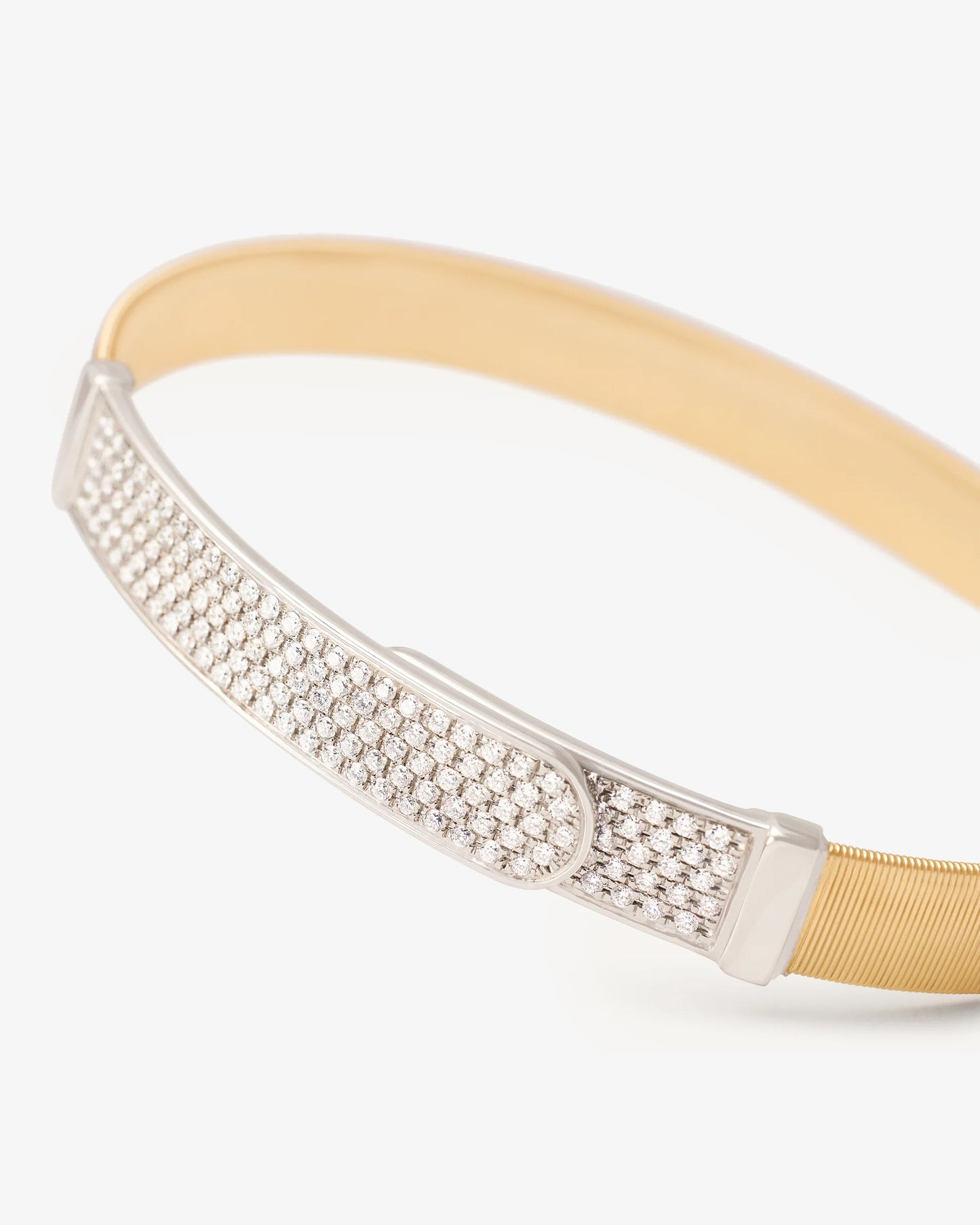 Marco Bicego MASAI Diamond Coil Large Bangle