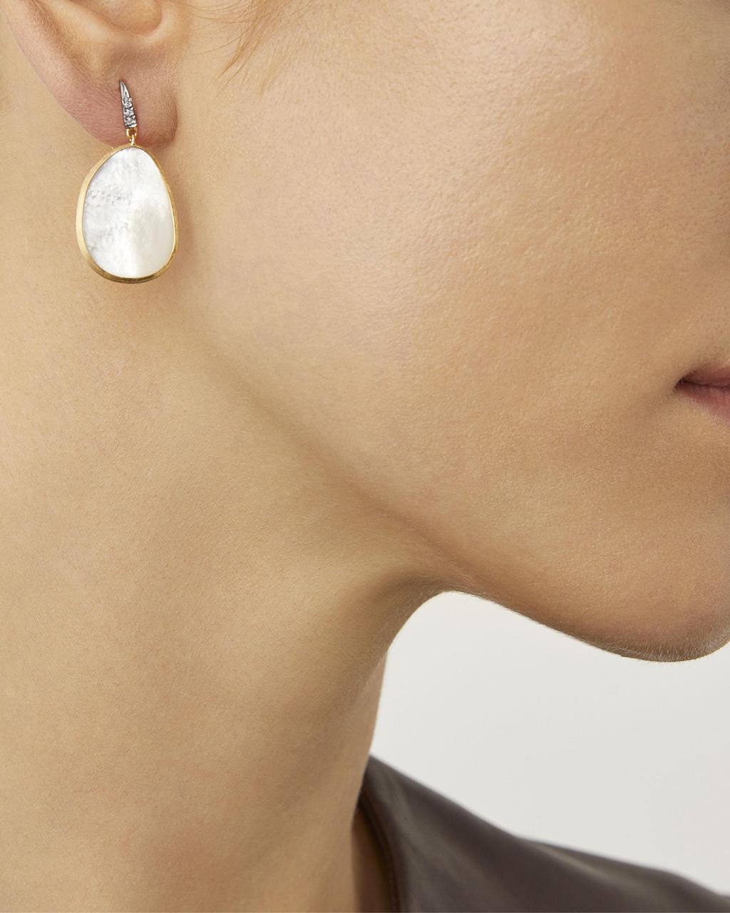 Marco Bicego Lunaria Collection Mother of Pearl Earrings