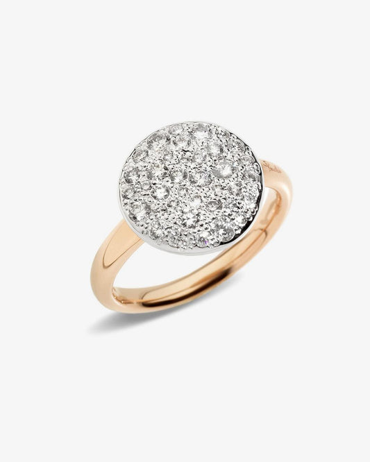 Pomellato Sabbia Collection Circle Diamond Ring