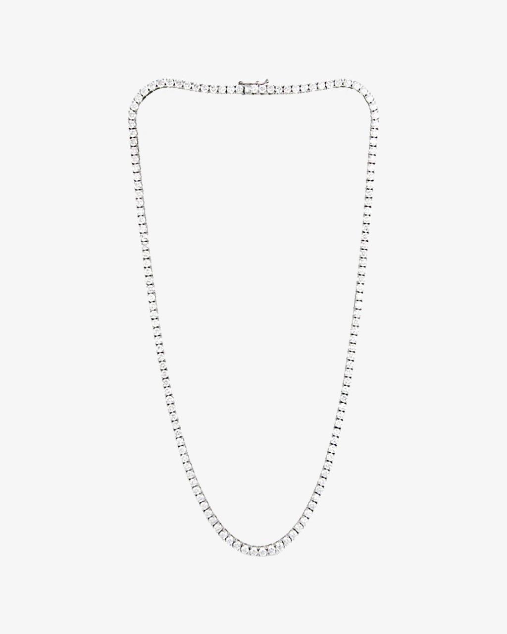 Diamond 16.01ct Claw Set Necklace