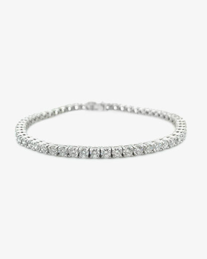 White Gold Tennis Bracelet