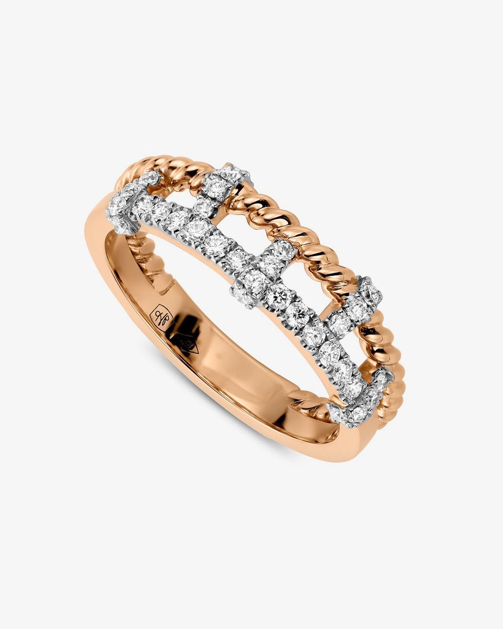 Hulchi Belluni 'Petra' Collection Diamond Set Ring