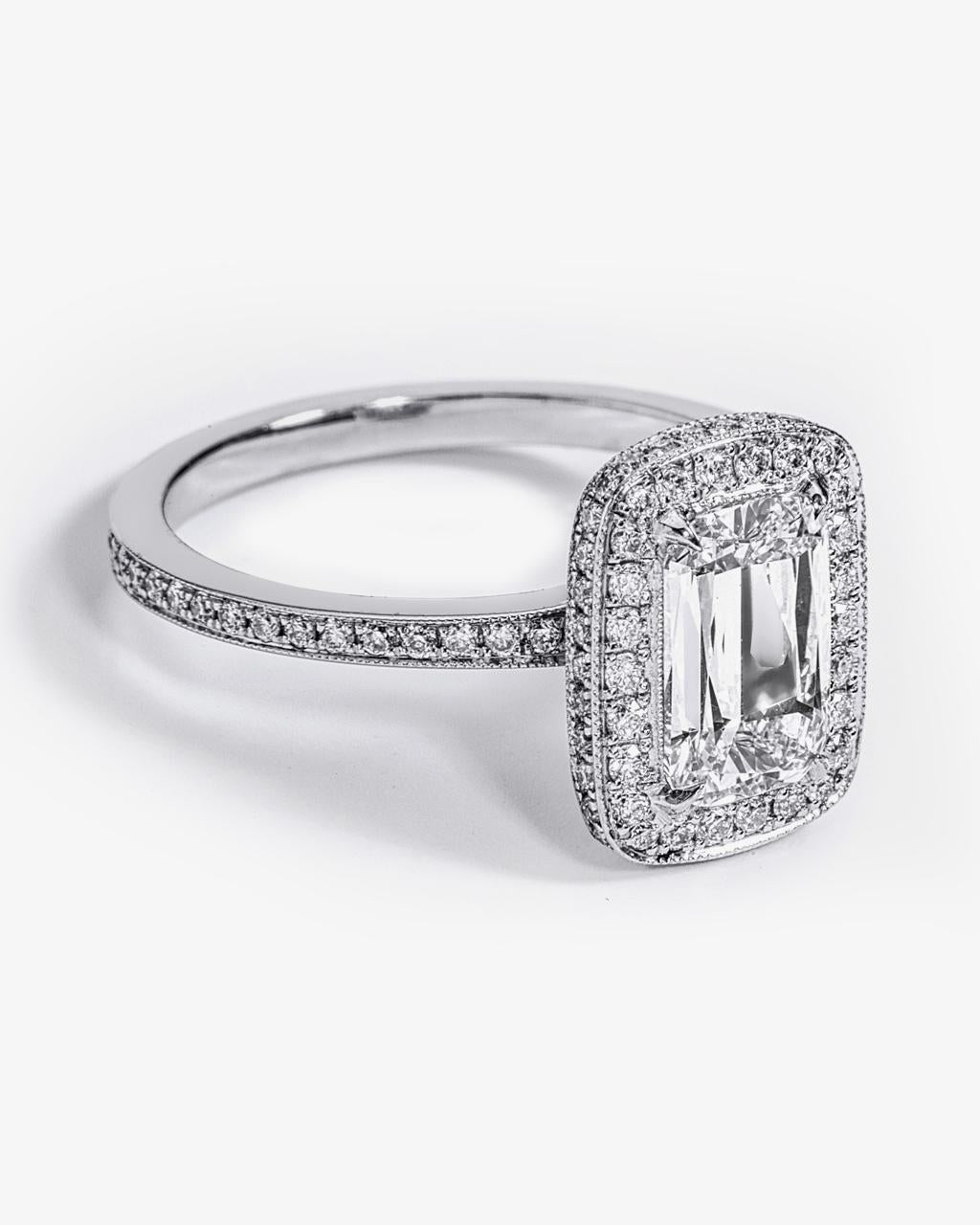 ASHOKA® Anastasia Diamond Halo Ring
