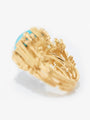 Ole Lynggaard 'BoHo' Ring with Turquoise, Ethiopian Opal, and Diamonds