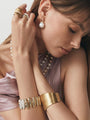Pearl and Diamond Drop Earrings