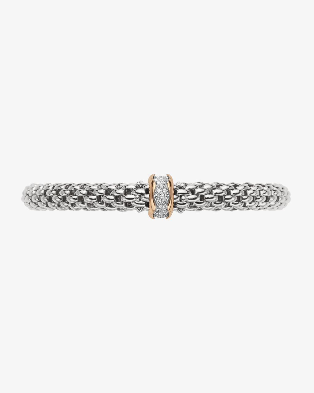 Fope 'Love Nest' Collection Flex'it Bracelet with Diamonds