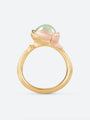 Ole Lynggaard 'Lotus' Aquamarine Ring - Size 1