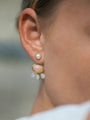 Ole Lynggaard Lotus Freshwater Pearl Stud Earrings