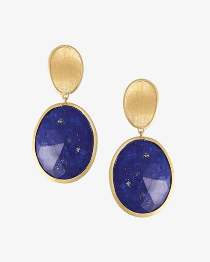 Marco Bicego Lunaria Collection Lapis Lazuli Earrings